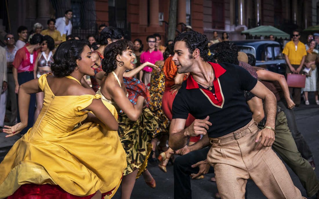 Spielberg's West Side Story is nominated for seven Oscars. Image: Niko Tavernise/ 20th Century Studios.