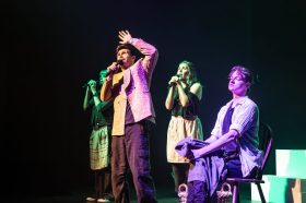 Regional Queensland performers in a musical in 2024.