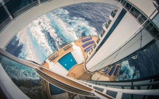 On the Move is ArtsHub's weekly summary of Australian arts sector appointments and resignations. A yacht leaves a white wake behind it, in a photo taken from the mast and looking down towards the deck and the ocean.