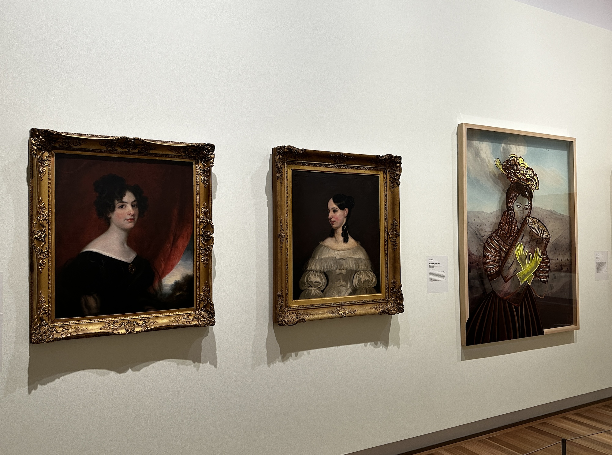 Installation view ‘Those trees came back to me in my dreams’, National Portrait Gallery, Canberra, 2024. Photo: ArtsHub.